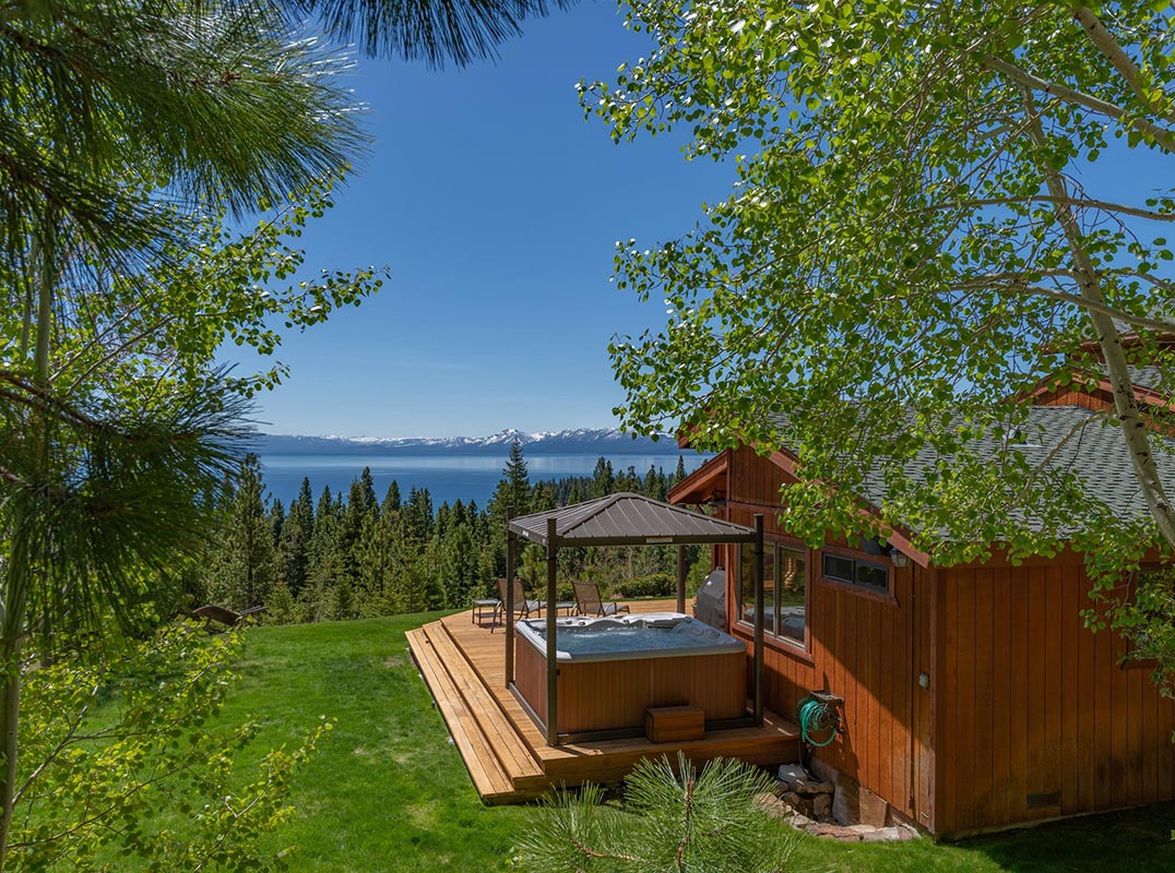 Carnelian Bay Home on 12+ Acres with Panoramic Lakeviews